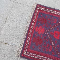 Yağcıbedir Halı,Eşmedere El Dokuma,Kalın Hav  Vintage