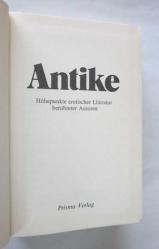 Antike / Höhepunkte Erotischer Literatur Berühmter Autoren