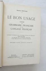 Le Bon Usage / Course de Grammaire Française et de Langage Français