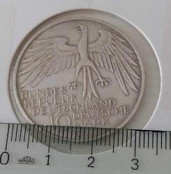 1972-D DEUTSCHLAND (ALMANYA) MÜNİH YAZ OLİMPİYATLARI ORİJİNAL 10 MARK GÜMÜŞ HATIRA PARASI ÇOK ÇOK TEMİZ 2RAA1T1 ÇOK NADİR
