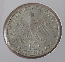1972-J DEUTSCHLAND (ALMANYA) MÜNİH YAZ OLİMPİYATLARI ORİJİNAL 10 MARK GÜMÜŞ HATIRA PARASI ÇOK ÇOK TEMİZ 3DEU1R ÇOK NADİR