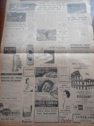 Cumhuriyet Gazetesi - 25 Kasım 1957 - Gıda Maddelerine Dair Alınan Yeni Kararlar - Başbakan Adnan Menderes'in Dünkü Tetkikleri - Meclis 4. Gündemsiz Toplantısını Yapıyor - Amerika Televizyonlu Suni Peykler Atacak - Yeni Havayolları Genel Müdürü Enver Akoğul- Türk İş Adamlarına Kredi Açan Amerikalı Milyoner William Graham - Esad Tekeli - Fezanın İlk Fatihleri Suni Peykler Yazı Dizisi - Seni Sevmek Kaderim Yazan Sinclair Levis Yazı Dizisi - Solist Ayla Erduran Moskova Radyosunda Konuştu - Küba İsyanı Genişliyor - Adana'da Çocuk Tiyatrosu Faaliyete Geçti - Kraliçe Victoria'nın İç Çamaşırları Satılığa Çıkarıldı - Bedri Rahmi Eyüboğlu Pazartesi Konuşmaları - Burhan Felek - Günün Adamı Saint Laurent - Haftalık Radyo Programı - Eskişehir'de Fahrettin Kerim Gökay'ı Sevenler Cemiyeti Kuruldu - 50 Senelik Tarihte İlk Defa Fenerbahçe Ankara'dan İki Mağlubiyetle Dönüyor - Galatasaray İzmirspor'u Yendi - Vezüv Gaz Sobası - Federasyon Kupası - Kuştüyü Fabrikası - Havilland Pudrası