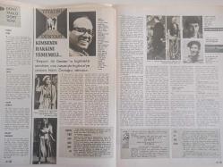 Ses Haftalık Aktüalite Sinema Tiyatro Müzik ve Gençlik Mecmuası Dergisi - 13 Temmuz 1968 - Hülya Koçyiğit - Selim Soydan - Jane Fonda'ya Ahret Soruları - Cüneyt Arkın - İki Film Çevirseydim Bu Kadar Yorulmazdım - Julie Andrews - Tony Curtis - Leslie Allen - Engin Çağlar - Fatma Girik - Gülşen Girginkoç - Mireille Arc - Salim Dündar - Nüvit Özdoğru - Gülriz Sururi - Jane Friers - Genco Erkal - Ava Gardner - Festival İçin Festival Oldu - Selda Alkor - Liz Taylor ve Mia Farrow Esrarengiz Bir Filmde Karşı Karşıya - Odorono Deodorant Reklamı - Boby Solo da Baba Oldu - Rance Gall'i İyi Tanıyor Musunuz? - Bir Kurşunun Hikayesi - Tanju Okan - Nur Okan - ORhan Günşiray - Önder Somer - John Wayne - Merak Ettikleriniz - Altan Erbulak - İstanbul Belediye Konservatuvarının Giriş Şartları - Persil Deterjan Reklamı fotoğraf ve haberi - Posteri Tam Takım Dergi