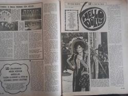 Ses Haftalık Aktüalite Sinema Tiyatro Müzik ve Gençlik Mecmuası Dergisi - 31 Ocak 1970 - Nebahat Çehre - Zeynep Aksu - Behzat Kutlubağ - Altan Eke - Rıfat Eke - O Gün Bütün İstanbul 3 Beyaz Kelebek İçin Ağladı - Dolly Levin - Engin Çağlar - Mine Mutlu - Filiz Akın - Roger Smith - Ann Margret - Alain Delon - Türkan Şoray - Cüneyt Arkın - Nebahat Çehre - Esat Selçuk  Fahriye Yen - Memduh Alpar - Peter Fonda - Ertan Anapa - Boby Solo - Peppino Di Capri - Ajda Pekkan - Fatma Girik'in Başını Kaşıyacak Vakti Yok - Jocelyn Sinatra - Ayten Gökçer - Totex Şampuan Reklamı - Selda Alkor - Belgin Doruk - Zeynep Aksu - Catherine Speak - Safiye Ayla - Monica Vitti - Gina Lollobrigida - Linda Christian - Claudia Cardinale - Anita Ekberg - Yıldız Kenter - Müşfik Kenter - Gönül Ülkü - Gazanfer Özcan - Nisa Serezli - Tolga Aşkıner - Mediha Köroğlu - Cem Köroğlu - Doctor Renaud Saç Spreyi Reklamı - Yıldızınız Diyor Ki - Gördüğümüz Filmler - EVET Margarin Reklamı fotoğraf ve haberi - Tam Takım Dergi