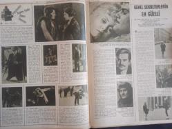 Ses Haftalık Aktüalite Sinema Tiyatro Müzik ve Gençlik Mecmuası Dergisi - 30 Mart 1968 - Faruk Ilgaz - Nedim  Demirel - Selda Alkor - Figen Say - Hülya Darcan - Gönül Yazar - Mildred Harris - Lita Grey - Dona O'neill - Paulette Goddard - Charles Chaplin - Sidney Chaplin - Durul Gence - Ali Ramazanoğlu - Erkan Yolaç - Cüneyt Arkın - Zeynep Aksu - Öztürk Serengil - İzzet Günay - Birsen Armağan - Kartal Tibet - Tunç ORal - Salim Dündar - Uğur Güçlü - Nil Kutval - Sezer Güvenirgil - Selda Alkor - Hülya Darcan - Aykut Bora - Mine Mutlu - Filiz Akın - Cüneyt Arkın - Sevda Ferdağ - Faye Dunaway - Marcello Mastroianni - Zeki Müren - Peri Han - Catherine Deneuve - Cevdet Sunay - Rana Cabbar - Vanessa Redgrave - Sophia Loren - Elizabeth Taylor fotoğraf ve haberi - Dergi Tam Değildir Sadece 26 Sayfası Mevcuttur