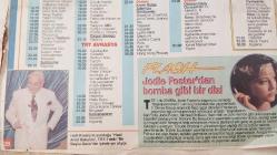 SABAH GAZETESİ-YENİ-TV GUİDE DERGİSİ-MODERN TV DERGİSİ-3 TEMMUZ-9 TEMMUZ -SAYI:24-KAPAK-FOTOĞRAF-RÖPORTAJ-SAFİYE SOYMAN-HAFIZIN KIZI-AYŞE SARIKAYA-SOPHİE MARCEAU-PEMBE DİZİ-TATLI İNTİKAM-YALAN RÜZGARI-EKMEK KAVGASI-MUHTEREM NUR-YILMAZ DURU-ANILAR-KAÇAN BALIK-RİCK SPRİNGFİELD-AY ÇARPMASI-OSCAR-CHER-METRES-TÜRKAN ŞORAY-ROCKY 4-SYLVESTER STALLONE-32.GÜN-MEHMET ALİ BİRAND-DAVUL ŞOV-BÜLENT KAYABAŞ-GİZLİ YÜZ-ZUHAL OLCAY-SEDA SAYAN-OSMAN YAĞMURDERELİ-KALLEŞLER-TAMER YİĞİT-DİANA ROSS-MELTEM CUMBUL-JODİE FOSTER-HERŞEYE RAĞMEN-ŞERİF SEZER-TALAT BULUT