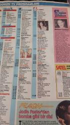 SABAH GAZETESİ-YENİ-TV GUİDE DERGİSİ-MODERN TV DERGİSİ-3 TEMMUZ-9 TEMMUZ -SAYI:24-KAPAK-FOTOĞRAF-RÖPORTAJ-SAFİYE SOYMAN-HAFIZIN KIZI-AYŞE SARIKAYA-SOPHİE MARCEAU-PEMBE DİZİ-TATLI İNTİKAM-YALAN RÜZGARI-EKMEK KAVGASI-MUHTEREM NUR-YILMAZ DURU-ANILAR-KAÇAN BALIK-RİCK SPRİNGFİELD-AY ÇARPMASI-OSCAR-CHER-METRES-TÜRKAN ŞORAY-ROCKY 4-SYLVESTER STALLONE-32.GÜN-MEHMET ALİ BİRAND-DAVUL ŞOV-BÜLENT KAYABAŞ-GİZLİ YÜZ-ZUHAL OLCAY-SEDA SAYAN-OSMAN YAĞMURDERELİ-KALLEŞLER-TAMER YİĞİT-DİANA ROSS-MELTEM CUMBUL-JODİE FOSTER-HERŞEYE RAĞMEN-ŞERİF SEZER-TALAT BULUT