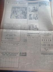 Cumhuriyet Gazetesi - 27 Ağustos 1957 - Zahir Şah Ankara'da Törenle Karşılandı - İsmet İnönü Dün Gece Şehrimize Geldi - Türklere Kıbrıslılık Fikri Mi Aşılanacak- Tarihi Kocatepe Ziyaret Edildi - Yüksek Askeri Şura Toplandı - Rusların Kuduzof Destroyeri Akdeniz'de - Hürriyet Partililer Namık Gedik'e Cevap Verdi - Esad Tekeli - İblisin Kızı Yazan Guy Des Cars Yazı Dizisi - Ankara Vapuru Dün 25 Otomobil Getirdi - Atom Hidrojen Denemelerinin Tehlikeleri - Mareşal Tito Polonyaya Gidiyor - Kızamık Partisi - Resimli Romanımız Batan Geminin Esrarı - Et Ve Balık Kurumunun 2 Satış Mağazası Açıldı - Profesyonel Lig Başlarken 6 Ligin Bilançosu - Yüzme Yarışları Bugün Yapılacak - İngiltere Rusya Atletizm Karşılaşması