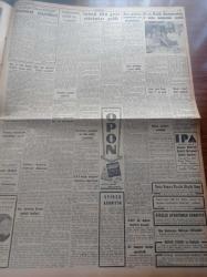 Cumhuriyet Gazetesi - 27 Ağustos 1957 - Zahir Şah Ankara'da Törenle Karşılandı - İsmet İnönü Dün Gece Şehrimize Geldi - Türklere Kıbrıslılık Fikri Mi Aşılanacak- Tarihi Kocatepe Ziyaret Edildi - Yüksek Askeri Şura Toplandı - Rusların Kuduzof Destroyeri Akdeniz'de - Hürriyet Partililer Namık Gedik'e Cevap Verdi - Esad Tekeli - İblisin Kızı Yazan Guy Des Cars Yazı Dizisi - Ankara Vapuru Dün 25 Otomobil Getirdi - Atom Hidrojen Denemelerinin Tehlikeleri - Mareşal Tito Polonyaya Gidiyor - Kızamık Partisi - Resimli Romanımız Batan Geminin Esrarı - Et Ve Balık Kurumunun 2 Satış Mağazası Açıldı - Profesyonel Lig Başlarken 6 Ligin Bilançosu - Yüzme Yarışları Bugün Yapılacak - İngiltere Rusya Atletizm Karşılaşması