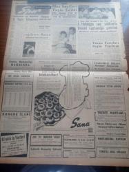 Cumhuriyet Gazetesi - 27 Ağustos 1957 - Zahir Şah Ankara'da Törenle Karşılandı - İsmet İnönü Dün Gece Şehrimize Geldi - Türklere Kıbrıslılık Fikri Mi Aşılanacak- Tarihi Kocatepe Ziyaret Edildi - Yüksek Askeri Şura Toplandı - Rusların Kuduzof Destroyeri Akdeniz'de - Hürriyet Partililer Namık Gedik'e Cevap Verdi - Esad Tekeli - İblisin Kızı Yazan Guy Des Cars Yazı Dizisi - Ankara Vapuru Dün 25 Otomobil Getirdi - Atom Hidrojen Denemelerinin Tehlikeleri - Mareşal Tito Polonyaya Gidiyor - Kızamık Partisi - Resimli Romanımız Batan Geminin Esrarı - Et Ve Balık Kurumunun 2 Satış Mağazası Açıldı - Profesyonel Lig Başlarken 6 Ligin Bilançosu - Yüzme Yarışları Bugün Yapılacak - İngiltere Rusya Atletizm Karşılaşması