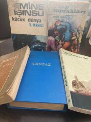 Emine ışınsu 5 kitap- küçük dünya, azap toprakları, sancı, canbaz, hacı Bektaşi veli
