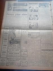 Cumhuriyet Gazetesi - 28 Ağustos 1957 - Beykoz'da Dün Geceki İnfilak - Afgan Kralı Mohammed Zahir Şah Anıtkabiri Ziyaret Etti - Gençliğin Kıbrıs Kampanyası - Osman Bölükbaşı'na Çekilen Telgraf - İsmet İnönü Heybeliada'da İstirahat Edecek - Robert Koleji Millileştirilecek - Amerika Suriye'ye Şiddetle Çatıyor - Sovyetlerin Yeni Silahı - Nureddin Şazi Kösemihal - İblisin Kızı Yazan Guy Des Cars Yazı Dizisi - Bismark Zırhlısı Nasıl Batırıldı - İzmit Belediye Başkanı Osman Gençol Çekildi - İngiltere'de 1 Milyon Cinsi Sapık Varmış - Şekerbank - Resimli Romanımız Batan Geminin Esrarı - Hollywood Araştırma Şirketi - Fezaya Çıkan Adam David Simons - Lüks Sineması - Yüzmede Yılmaz Özüak Selma Hassan Ve Ülkü Tekin Yeni Türkiye Rekorları Tesis Etti - Alsancak Stadı Kapatılacak Mı - Türkiye Romanya Milli Basketbol Maçı Yapılıyor - Bölge Hakem Komitesi Seçildi - Fehmi Tuna - Remzi Tosyalı - Asya Gripi Ve Nezleden Enflucide Uras Korur