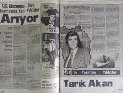 Ses Haftalık Aktüalite Sinema Tiyatro Müzik ve Gençlik Mecmuası Dergisi - 7 Nisan 1973 - Bahar Erdeniz - Tarık Akan - Deniz Erkanat - Aytekin Akkaya - Fatma Belgen - Murat Soydan - Persil Deterjan Reklamı - Emel Sayın - Tülay Munduz - Ayhan Işık - Feridun Çölgeçen - Fatma Girik - Cüneyt Arkın - Bahar Erdeniz - Giuliano Gemma - Katie Christina - Klaus Kinski - Gülriz Sururi - Engin Cezzar - Toto Karaca - Ünol Büyükgönenç - Halit Kakınç  Liza Minelli - Marlon Brando - Feri Cansel - Arzu Okay - Hüseyin Kutman- Nisa Serezli - Tolga Aşkıner - Zümra Aycan - Fatma Girik - Cliff Richard - Massimo Raineri - Marlon Brando - Şaşkın Adamın Aşkı Filmi - Yasak Aşk Filmi - Şehvet Kurbanı Filmi - Hikmet Münir Ebcioğlu - Anna Moffo - Sanremo Bitti Gelsin Eurovision fotoğraf ve haberi - Tam Takım Dergi