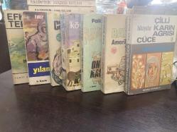 Fakir Baykurt 7 kitap- efkar tepesi , yilanlarin öcü, can parası, köygöçüren, on binlerce kağnı, Amerikan sargısı, çilli- karın ağrısı-cüce