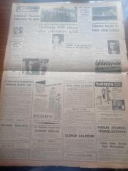 Cumhuriyet Gazetesi - 9 Mayıs 1959 - Seçim Kanununun Süratle Tadiline Karar Verildi - CHP Grubu Tebliği - Başbakan Adnan Menderes İle Yunan Başbakanı Karamanlis Dün 5 Saat Görüştüler- Dışişleri Bakanı Fatin Rüştü Zorlu - Behçet Kemal Çağlar Radyodan Çıkarıldı - Türk Milli Talebe Federasyonu Kongresi Gene Bitmedi - Sokakta Kumar - Sanat Bahisleri Yazan Bedri Rahmi Eyüboğlu - Sevda Sokağı Komedyası Yazan Halide Edip Adıvar - Esat Tekeli - İran Şahı Batıya Bağlılığını İfade Etti - Burhan Felek - Endonezya'da Hula Hoop Yasak Edildi- Galatasaray Lisesi Müdürü Macit Saner Bugün Toprağa Veriliyor - Radyo Bugünkü Program - Uluç Ali Yazan Halikarnas Balıkçısı Yazı Dizisi - Yunus Nadi Armağanı Röportaj Müsabakası Yazan Mustafa Güzel - Büyükada Sokaklarında Ağaç Katliamı- Karagümrüğü Cahit Candan Çalıştıracak - İstanbul Tahran Boks Maçı Bu Gece - Cemil Okan'ın Muntazam Çalışması İle Çukurova Modern Bir Kapalı Salona Kavuştu - Suat Mamat- Kadri Aytaç - Hilmi Kiremitçi - Metin Oktay