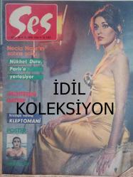 Ses Haftalık Aktüalite Sinema Tiyatro Müzik ve Gençlik Mecmuası Dergisi - 18 Ekim 1980 - Nükhet Duru - Necla Nazır - Müjde Ar Posteri - Ajda Pekkan - Ayfer Feray - Eşref Kolçak - Leman Çıdamlı - Nevzat Okçugil - Tevhid Bilge - Kamran Usluer - Seyyal Taner - Biri Sarı, Biri Kara İşte Çifte Kaanlar - Cüneyt Arkın - Esmeray - Denizin Son Tadı - Mehmet Ali Erbil - Bulut Aras - Türkan Şoray - Erol Büyükburç - Emel Büyükburç - Gülşen Bubikoğlu - Natuk Baytan - Ferdi Tayfur - John Bunny - Mary Pickford - İzmir Şokundan Sonra İstanbul Maratonu - Ercan Turgut  Necati Cumali - Levent Ökten - Gazanfer Özcan - Gönül Ülkü - Muhteşem Gatsby - Ağrıların Ağrısı Baş Ağrısı - Bluz ve Şal - Yemek ve Tatlılar - Örgüden Kahvaltı Örtüleri - Giysinizin Ömrünü Uzatmak İster Misiniz? - Christine Keller - Elizabeth Taylor - Marlon Brando - Alex Huley - William Holden - Çulsuz Köyü Sultanı Çizgi Romanı - Hırsızlığın Hastalığı Kleptomani - Burçlar fotoğraf ve haberi - Tam Takım Dergi