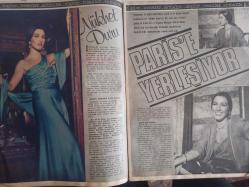 Ses Haftalık Aktüalite Sinema Tiyatro Müzik ve Gençlik Mecmuası Dergisi - 18 Ekim 1980 - Nükhet Duru - Necla Nazır - Müjde Ar Posteri - Ajda Pekkan - Ayfer Feray - Eşref Kolçak - Leman Çıdamlı - Nevzat Okçugil - Tevhid Bilge - Kamran Usluer - Seyyal Taner - Biri Sarı, Biri Kara İşte Çifte Kaanlar - Cüneyt Arkın - Esmeray - Denizin Son Tadı - Mehmet Ali Erbil - Bulut Aras - Türkan Şoray - Erol Büyükburç - Emel Büyükburç - Gülşen Bubikoğlu - Natuk Baytan - Ferdi Tayfur - John Bunny - Mary Pickford - İzmir Şokundan Sonra İstanbul Maratonu - Ercan Turgut  Necati Cumali - Levent Ökten - Gazanfer Özcan - Gönül Ülkü - Muhteşem Gatsby - Ağrıların Ağrısı Baş Ağrısı - Bluz ve Şal - Yemek ve Tatlılar - Örgüden Kahvaltı Örtüleri - Giysinizin Ömrünü Uzatmak İster Misiniz? - Christine Keller - Elizabeth Taylor - Marlon Brando - Alex Huley - William Holden - Çulsuz Köyü Sultanı Çizgi Romanı - Hırsızlığın Hastalığı Kleptomani - Burçlar fotoğraf ve haberi - Tam Takım Dergi