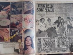 Ses Haftalık Aktüalite Sinema Tiyatro Müzik ve Gençlik Mecmuası Dergisi - 18 Ekim 1980 - Nükhet Duru - Necla Nazır - Müjde Ar Posteri - Ajda Pekkan - Ayfer Feray - Eşref Kolçak - Leman Çıdamlı - Nevzat Okçugil - Tevhid Bilge - Kamran Usluer - Seyyal Taner - Biri Sarı, Biri Kara İşte Çifte Kaanlar - Cüneyt Arkın - Esmeray - Denizin Son Tadı - Mehmet Ali Erbil - Bulut Aras - Türkan Şoray - Erol Büyükburç - Emel Büyükburç - Gülşen Bubikoğlu - Natuk Baytan - Ferdi Tayfur - John Bunny - Mary Pickford - İzmir Şokundan Sonra İstanbul Maratonu - Ercan Turgut  Necati Cumali - Levent Ökten - Gazanfer Özcan - Gönül Ülkü - Muhteşem Gatsby - Ağrıların Ağrısı Baş Ağrısı - Bluz ve Şal - Yemek ve Tatlılar - Örgüden Kahvaltı Örtüleri - Giysinizin Ömrünü Uzatmak İster Misiniz? - Christine Keller - Elizabeth Taylor - Marlon Brando - Alex Huley - William Holden - Çulsuz Köyü Sultanı Çizgi Romanı - Hırsızlığın Hastalığı Kleptomani - Burçlar fotoğraf ve haberi - Tam Takım Dergi