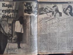 Ses Haftalık Aktüalite Sinema Tiyatro Müzik ve Gençlik Mecmuası Dergisi - 18 Ekim 1980 - Nükhet Duru - Necla Nazır - Müjde Ar Posteri - Ajda Pekkan - Ayfer Feray - Eşref Kolçak - Leman Çıdamlı - Nevzat Okçugil - Tevhid Bilge - Kamran Usluer - Seyyal Taner - Biri Sarı, Biri Kara İşte Çifte Kaanlar - Cüneyt Arkın - Esmeray - Denizin Son Tadı - Mehmet Ali Erbil - Bulut Aras - Türkan Şoray - Erol Büyükburç - Emel Büyükburç - Gülşen Bubikoğlu - Natuk Baytan - Ferdi Tayfur - John Bunny - Mary Pickford - İzmir Şokundan Sonra İstanbul Maratonu - Ercan Turgut  Necati Cumali - Levent Ökten - Gazanfer Özcan - Gönül Ülkü - Muhteşem Gatsby - Ağrıların Ağrısı Baş Ağrısı - Bluz ve Şal - Yemek ve Tatlılar - Örgüden Kahvaltı Örtüleri - Giysinizin Ömrünü Uzatmak İster Misiniz? - Christine Keller - Elizabeth Taylor - Marlon Brando - Alex Huley - William Holden - Çulsuz Köyü Sultanı Çizgi Romanı - Hırsızlığın Hastalığı Kleptomani - Burçlar fotoğraf ve haberi - Tam Takım Dergi