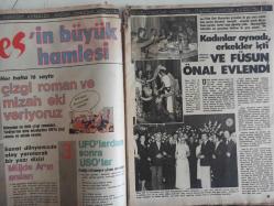 Ses Haftalık Aktüalite Sinema Tiyatro Müzik ve Gençlik Mecmuası Dergisi - 7 Şubat 1981 - Cüneyt Arkın - Ayşen Gruda - Füsun Önal - Tunç Başaran - Erdoğan Engin - Müşerref Tezcan - Tamer Yiğit - Ersan Erdura - Aysel Güler - Selmi Andak - Zafer Dilek - Erol Evgin - Dışarıda Gülücük Evde Öfke Saçıyor - Sevinç Tevs - Malatya'dan Gelen Mutluluk - İlyas Salman - Georges Moustaki - Johnny Hallyday - Superman'in Süper Aşkı - Alnur Ceyhan - Eski Doslar Düşman Olmaz - Güngör Bayrak - Engin Çağlar - Nubar Terziyan - Hasan Bayri - Boney M. Posteri - Robert Redford - Guguk Kuşu Fotoromanı - Petra Yeni Bir Aşk İstemiyordu - Sizleri 3 Büyük Yarışmaya Çağırıyoruz - Ülkü Angılı - Cahit Irgat - Yakalanan Gerçekten Karın Deşen Jack mi? - Ronald Reagan - Hamza ile Nazlı Çizgi Romanı - Tursil Deterjan Reklamı - Raphael Lenne - Rahat Uyku İçin Ter Dökmek Gerekir - Orhan Gencebay - Sevim Emre fotoğraf ve haberi - Posterli Tam Takım Dergi
