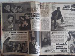 Ses Haftalık Aktüalite Sinema Tiyatro Müzik ve Gençlik Mecmuası Dergisi - 7 Şubat 1981 - Cüneyt Arkın - Ayşen Gruda - Füsun Önal - Tunç Başaran - Erdoğan Engin - Müşerref Tezcan - Tamer Yiğit - Ersan Erdura - Aysel Güler - Selmi Andak - Zafer Dilek - Erol Evgin - Dışarıda Gülücük Evde Öfke Saçıyor - Sevinç Tevs - Malatya'dan Gelen Mutluluk - İlyas Salman - Georges Moustaki - Johnny Hallyday - Superman'in Süper Aşkı - Alnur Ceyhan - Eski Doslar Düşman Olmaz - Güngör Bayrak - Engin Çağlar - Nubar Terziyan - Hasan Bayri - Boney M. Posteri - Robert Redford - Guguk Kuşu Fotoromanı - Petra Yeni Bir Aşk İstemiyordu - Sizleri 3 Büyük Yarışmaya Çağırıyoruz - Ülkü Angılı - Cahit Irgat - Yakalanan Gerçekten Karın Deşen Jack mi? - Ronald Reagan - Hamza ile Nazlı Çizgi Romanı - Tursil Deterjan Reklamı - Raphael Lenne - Rahat Uyku İçin Ter Dökmek Gerekir - Orhan Gencebay - Sevim Emre fotoğraf ve haberi - Posterli Tam Takım Dergi