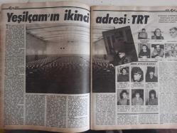 Ses Haftalık Aktüalite Sinema Tiyatro Müzik ve Gençlik Mecmuası Dergisi - 16 Şubat 1985 - Selda Özer - Abdurrahman Keskiner - Atıf Yılmaz - Kadri Yurdatap - Teoman Tümer - Kemal Kan - Yaşar Tunalı - İsmail Aydın - Sinem Özer - Erdal Bekar - Muharrem Tonyalı - Müjde Işıl - Pınar Doğan - Emel Sayın - Bu Okuldan Artist Çıkar mı? - Çiğdem Günay - Perran Kutman - Sezen Aksu - Levent Baki - Michael Jackson - Neden İntihar? - Türkan Şoray Kızına Kavuştu - Hülya Avşar Posteri - Şirin ve Gözalıcı - Haldun Dormen - Deniz Akbulut - Oya Aydoğan - İpek Erdem - Aynur Aydan - Kadir İnanır - Canan Özbek - Gençlik Sevmektir Fotoromanı - Çiğdem Günay - Sibel Sararer - Mustafa Kocabaş - Cüneyt Arkın - Perihan Savaş - Ercan Yazgan - Türk Sinemasının 10 Yılı Değerlendirilecek - Aksu Battaniye Reklamı fotoğraf ve haberi - Posterli Tam Takım Dergi