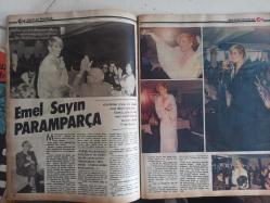 Ses Haftalık Aktüalite Sinema Tiyatro Müzik ve Gençlik Mecmuası Dergisi - 16 Şubat 1985 - Selda Özer - Abdurrahman Keskiner - Atıf Yılmaz - Kadri Yurdatap - Teoman Tümer - Kemal Kan - Yaşar Tunalı - İsmail Aydın - Sinem Özer - Erdal Bekar - Muharrem Tonyalı - Müjde Işıl - Pınar Doğan - Emel Sayın - Bu Okuldan Artist Çıkar mı? - Çiğdem Günay - Perran Kutman - Sezen Aksu - Levent Baki - Michael Jackson - Neden İntihar? - Türkan Şoray Kızına Kavuştu - Hülya Avşar Posteri - Şirin ve Gözalıcı - Haldun Dormen - Deniz Akbulut - Oya Aydoğan - İpek Erdem - Aynur Aydan - Kadir İnanır - Canan Özbek - Gençlik Sevmektir Fotoromanı - Çiğdem Günay - Sibel Sararer - Mustafa Kocabaş - Cüneyt Arkın - Perihan Savaş - Ercan Yazgan - Türk Sinemasının 10 Yılı Değerlendirilecek - Aksu Battaniye Reklamı fotoğraf ve haberi - Posterli Tam Takım Dergi