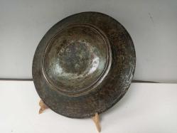 Antika Osmanlı Kalem İşçilikli Dövme Bakır Lenger