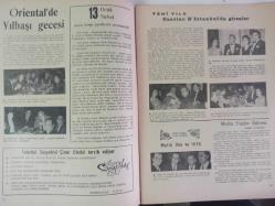 Sosyete 13 Aylık Tiyatro, Sanat ve Sosyete Mecmuası Dergisi - 13 Ocak 1970 - Özerdil ve Yardımcı'lar 1969'un En Güzel Düğününü Yaptılar - Suna Doğan - Münire Erkmen, Ruja Delçeva - Necdet Özerdil - Ayten Karaman - Necla Butik - 1970'e Tarabya'da Girenler - İnayet Gökben - Nursel Güllüoğlu - Melih Öke - Sevin Yener - İbrahim Balaban - Ertunç Başbuğ - Rezzan Şenocak - Gülriz Sururi - Engin Cezzar - Semra Asılyazıcı - Hayret Bakioğlu - Rubirosa Junior Hakenşimit - Muzaffer Yılmaz - Serab Güven - Melda Kaptana - Filiz Borak - Can Gülmeni - Vefa Poyraz - Gönül Ülkü - Gazanfer Özcan - Afif Erdemir - Saadet Karatay - Kemal Özdoyuran - Zeynep Erel - Kanat Gür - Clark İsmail - Beyrutlu Emil Şarmuta - Erol Simavi - Suzi Taylan - Vitali Hakko fotoğraf ve haberi - Tam Takım Dergi