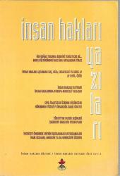 İnsan Hakları Yazıları - İnsan Hakları Yazıları Özel Sayı: 3