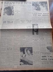 Cumhuriyet Gazetesi - 16 Temmuz 1957 - Londra Kıbrıs'a Dair Planını Açıklamayadı - Türkiye İçin En Son Fedakarlık Kıbrıs'ın Taksim Edilmesidir - Doktor Fazıl Küçük - Ortaköy İstinye Sahil Yolunun İmar Planı - Kapalıçarşının Dördüncü Kısmı Yarın Açılıyor - Asya Gribi Suriye İle Lübnan'ı Sardı - Amerika Gazetecileri Kızıl Çin'e Gidebilecek - İşçi Sanatoryumu Dün Törenle Açıldı - Senenin En Beğenilen Perde Ve Sahne Eseri Uyuyan Prens- Yanlış Zifaf Yazan Kemal Bilbaşar Yazı Dizisi - Üsküdar Tramvayları Belediyeye Devredildi - Burhan Felek - Balerin Tenasüp Önad Kopuz Parlak Başarı İle Dönüyor - Sana Nebati Margarin - Kıbrıs Meselesini İsmet İnönü Halledebilir- Adalet Takımının Davet Ettiği Molnar Dün Gece Geldi - 12. İstanbul Tenis Turnuvası Hazırlıkları - Fransa Ordu Takımı Dünya Şampiyonu - Galatasaray Basketbol Takımı Dün Sabah Uçakla Kars'a Gitti - Pan American - Opon Ağrı Kesici