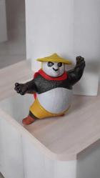 kung fu panda orijinal figür oyuncak pelerinli 12 cm