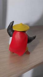 kung fu panda orijinal figür oyuncak pelerinli 12 cm