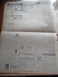 Cumhuriyet Gazetesi - 19 Haziran 1957 - İthal Mallarının Yeni Kar Hadleri - Suriye'de Nelerle Vakit Geçiriyorlar - Osman Bölükbaşı Cumra Ve Karaman'da - Kore Tugayı Kumandanlarından Celal Dora'ya İftira Eden Binbaşı 1 Ay 20 Gün Hapse Mahkum Oldu - Seçimler Hakkında Kasım Gülek'in Demeci - Pierre Loti'nin Bir Kahramanı İle Mülakat Yazan Adile Ayda - Yanlış Zifaf Yazan Kemal Bilbaşar Yazı Dizisi - Soprano Leyla Gencer'in Yeni Bir Muvaffakiyeti - Komünist Çin'de Rejim Buhranı - Bir Perde Kapandı Yazan Nihal Karamağaralı - Suzan Köktürk Beyaz Sarayda- Yehovacıların Duruşması - Enternasyonal Boks Turnuvası Yapılacak - Milli Basketbol Takımımız Dün Sofyaya Hareket Etti - Altın Jübilenin Hikâyesi - Piyale Makarnası - Blendax Şampuanı