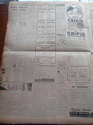 Cumhuriyet Gazetesi - 6 Ocak 1953 - Kuzey Atlantik Paktı Ordusunun Durumu - Yağ Fabrikası Dün Çalışmağa Başladı - İller Bankası Genel Müdürü Nafiz Ergeneli - Sünger Avcıları Arasından Geliyorum Gemi Mezarlığında Yazan Yaşar Kemal Yazı Dizisi - Churchill Amerika'ya Vardı - Reha Oğuz Türkkan - 3 Kadının Romanı Yazan Peride Celal Yazı Dizisi - Fransa'da Rene Mayer Başbakan Olmayı Kabul Ediyor - Karikatürist Ramiz Gökçe Vefat Etti -İsrailde Atatürk Ormanı Kuruldu - Gece Gelen Ses Yazan Hamdi Varoğlu - Sümer Sineması - Meşhur Desportos Takımı Mayıs'ta Şehrimize Gelecek - Beşiktaş Adalet Maçı Bugün Yapılıyor - Doğum Yıldönümü Münasebetiyle Pakistan Kurucusu Mehmet Ali Cinnah - Gripin - Kadınlar Celladı Yazı Dizisi - Hikaye Ekmek Yazan Reşad Enis - Ramizin Karikatürleri - Steyr Servis İstasyonu - Radyolin Diş Macunu - Çapamarka - Lüks Vejetalin Koko Yağı - Nefis Arı Bisküvileri
