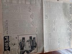 Cumhuriyet Gazetesi - 6 Ocak 1953 - Kuzey Atlantik Paktı Ordusunun Durumu - Yağ Fabrikası Dün Çalışmağa Başladı - İller Bankası Genel Müdürü Nafiz Ergeneli - Sünger Avcıları Arasından Geliyorum Gemi Mezarlığında Yazan Yaşar Kemal Yazı Dizisi - Churchill Amerika'ya Vardı - Reha Oğuz Türkkan - 3 Kadının Romanı Yazan Peride Celal Yazı Dizisi - Fransa'da Rene Mayer Başbakan Olmayı Kabul Ediyor - Karikatürist Ramiz Gökçe Vefat Etti -İsrailde Atatürk Ormanı Kuruldu - Gece Gelen Ses Yazan Hamdi Varoğlu - Sümer Sineması - Meşhur Desportos Takımı Mayıs'ta Şehrimize Gelecek - Beşiktaş Adalet Maçı Bugün Yapılıyor - Doğum Yıldönümü Münasebetiyle Pakistan Kurucusu Mehmet Ali Cinnah - Gripin - Kadınlar Celladı Yazı Dizisi - Hikaye Ekmek Yazan Reşad Enis - Ramizin Karikatürleri - Steyr Servis İstasyonu - Radyolin Diş Macunu - Çapamarka - Lüks Vejetalin Koko Yağı - Nefis Arı Bisküvileri