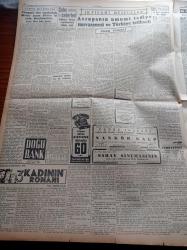 Cumhuriyet Gazetesi - 17 Mart 1953 - Mareşal Tito Dün İngiltere'ye Vardı - Çanakkale Haftası - Tarabyada Mucize İle Biten Otomobil Kazası - İnsana Benzeyen Bir Ağaç Bulundu - Faruğun Eski Kraliçe Neriman'a açık Mektubu - New Moon Tatbikatı - Mısır'da Neler Oluyor - Nadir Nadi - Esad Tekeli - Hüsnü Sadık Durukal - 3 Kadın Romanı Yazan Peride Celal Yazı Dizisi - Burhan Felek - 16. Milletlerarası Santranç Turnuvası - İstanbul Golf Kulübü - Ordulararası Futbol Karşılaşmaları - Türkiye'nin En Meşhur Kadın Casusu Yazı Dizisi - Geçmişte Büyük Cinayetler Yazı Dizisi - Radyolin Diş Macunu - Hikaye Artistler Kapısı - Philips Radyo - Çapamarka - Tokat Çoban Sucuğu - Varta Akümülatörü - Blaupunkt Radyo