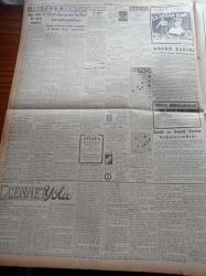 Cumhuriyet Gazetesi - 17 Mart 1953 - Mareşal Tito Dün İngiltere'ye Vardı - Çanakkale Haftası - Tarabyada Mucize İle Biten Otomobil Kazası - İnsana Benzeyen Bir Ağaç Bulundu - Faruğun Eski Kraliçe Neriman'a açık Mektubu - New Moon Tatbikatı - Mısır'da Neler Oluyor - Nadir Nadi - Esad Tekeli - Hüsnü Sadık Durukal - 3 Kadın Romanı Yazan Peride Celal Yazı Dizisi - Burhan Felek - 16. Milletlerarası Santranç Turnuvası - İstanbul Golf Kulübü - Ordulararası Futbol Karşılaşmaları - Türkiye'nin En Meşhur Kadın Casusu Yazı Dizisi - Geçmişte Büyük Cinayetler Yazı Dizisi - Radyolin Diş Macunu - Hikaye Artistler Kapısı - Philips Radyo - Çapamarka - Tokat Çoban Sucuğu - Varta Akümülatörü - Blaupunkt Radyo