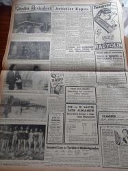 Cumhuriyet Gazetesi - 17 Mart 1953 - Mareşal Tito Dün İngiltere'ye Vardı - Çanakkale Haftası - Tarabyada Mucize İle Biten Otomobil Kazası - İnsana Benzeyen Bir Ağaç Bulundu - Faruğun Eski Kraliçe Neriman'a açık Mektubu - New Moon Tatbikatı - Mısır'da Neler Oluyor - Nadir Nadi - Esad Tekeli - Hüsnü Sadık Durukal - 3 Kadın Romanı Yazan Peride Celal Yazı Dizisi - Burhan Felek - 16. Milletlerarası Santranç Turnuvası - İstanbul Golf Kulübü - Ordulararası Futbol Karşılaşmaları - Türkiye'nin En Meşhur Kadın Casusu Yazı Dizisi - Geçmişte Büyük Cinayetler Yazı Dizisi - Radyolin Diş Macunu - Hikaye Artistler Kapısı - Philips Radyo - Çapamarka - Tokat Çoban Sucuğu - Varta Akümülatörü - Blaupunkt Radyo