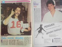 OnYedi Aylık Gençlik Dergisi - Ocak 1986 - Hüseyin Gökoğlu - OYa Tolga - Duygu Asena - Rambo Hızır - Duran Duran - Dalga mı Geçiyorlar - Wham'ın Gidişi Kötü - Modern Talking - Ewald Pflegar - Mazhar Fuat Özkan - Grup Gündoğarken - Grup Lokomotif - George Michael - Shaky Stevens - Bruce Springsteen - Rick Springfield - Barış Manço - Neco - Madonna - Nena - Kim wilde - Zülfü Livaneli - Aşkınız Sürecek mi? - Sezen Aksu - Ajda Pekkan - Nükhet Duru - David Bowie - Mick Jagger - Huey Levis - Rob Lowe - Grup Pramit - Anthony Delon - Kişiliği Bulmak - Güzel Şiir Yazıyorum - İzmir'den Anlaşılamıyorum'a Yanıt - Simon Le Bon - Brooke Shields - Kenan Kalav - Brooke Shields - İsabelle Adjani - Hülya Avşar - Sema Yunak - Derya Brook - Sylvester Stallone - Robert De Niro - Alain Delon - Tarık Akan - Cihan Ünal - Kadir İnanır - Meryl Streep - Türkan Şoray fotoğraf ve haberi - Posterli Tam Takım Dergi