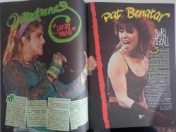 OnYedi Aylık Gençlik Dergisi - Nisan 1986 - Duran Duran - Brigitte Bardot - Sylvester Stallone - Ajda Pekkan - Dream Academy - Lee Aaron - Rick Springfield - Pat Benatar - Bryan Adams - Attila Atasoy - Elton John - David Bowie - Annie Lennox - George Michael - İlhan İrem - Nevzat Ayaz - Phil Collins - Marilyn Martin - Tina Turner - Bryan Adams - Whitney Houston - Madness - Cyndi Lauper - Timur Selçuk - Barbra Streisand - Steven Morris - Boş Zaman Hoş Zaman mı? - Harcanan Aşk - Sophie Marceau Değişti - Amerikan Savaşçısı - Michael Dudikoff - Ralph Macchio - Brigitte Nielson - Comando - Arnold Schwarzenegger - Yenilikler - Aile Mutluluğu İçin Çizgi Romanı - Önce Cilt Bakımı fotoğraf ve haberi - Tam Takım Dergi