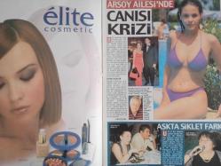 Star Life Haftalık Aktüalite Sinema Tiyatro Müzik ve Magazin Dergisi - 10 Ekim 1999 - Aysun Kayacı - İbrahim Erkal - Emine Ün - Gökhan Arsoy - Müge Ay - Akrep Nalan - Zafer Civelek - Didem Uzel - Uğur Işık - Müge Arnas - Selin Toktay - Demet Şener - Hayatla Eğleniyor - En Büyük Aşkı Kendisi - Engin Ardıç - Erhan Yazıcıoğlu - Tuba Ünsal - Ali Bars - Ajda Pekkan - Sinem Hüven - Metin Kap - Zeynep Tümerdem - Cem Yılmaz - Özlem Savaş - Gönül Gül - Yavuz Bingöl - Yıldırım Gürses - Şebnem Ferah - Mehmet Ali - Meltem Cumbu - Mustafa Alabora - Rutkay Aziz - Ömer Durak - Funda Gürdağ - Alinur Validedeoğlu - İlgi Gövsa - Funda Gürdağ - Mehmet Dereli - Şebnem Dinçgör - Funda Güngör - Ece Uslu - Ziya Kürküt - Ebru Ürün - Deniz Pulaş - Yasemin Koşal - Elif Dinçer - Sibel Baykam - Zeynep Özyılmazer - Esra Ceyhan - Aslı Kenan - Ayşe Beyazıt - Solmaz Sporel - Didem Taslan - Mahsun Kırmızıgül fotoğraf ve haberi - Tam Takım Dergi