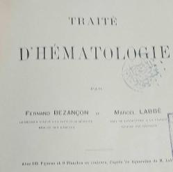 Traite D'hematologie