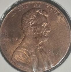 ABD 2007 1 CENT LEUCHTRUMM KAPAMASINDA