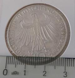 1972-D ALMANYA ( DEUTSCHLAND) XX. MÜNİH OLİMPİYAT OYUNLARI ORİJİNAL 10 MARK GÜMÜŞ HATIRA PARASI ÇİLALTI 2PAA1R ÇOK NADİR