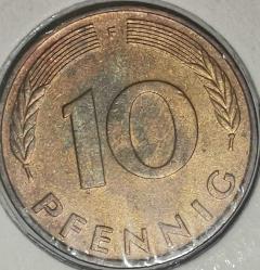 ALMANYA 1978 10 PFENNIG   LEUCHTRUMM KAPAMASINDA