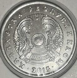 KAZAKİSTAN 2015 20 TENGE   LEUCHTRUMM KAPAMASINDA
