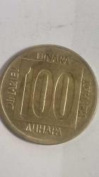 YUGOSLAVYA 1988 100 DİNAR