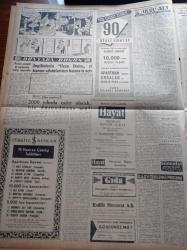 Cumhuriyet Gazetesi - 17 Haziran 1959 - Et Ve Sakatat Fiyatlarına Dün Yüzde 25 Zam Yapıldı - Bugün Kurban Bayramı - Kız Kolejindeki Türk Müdür Muzaffer Yeşim İşinden Alındı - Yunus Nadi Armağanı - Demokrat Parti'nin 67 İl Başkanı Toplantıya Çağrılıyor - Dün Yürürlükten Kaldırılan Milli Korunma Kararnameleri - Memleket Davaları Yazan Fakir Baykurt - Dünyada İlk Defa Bir Sovyet Gizli Ajanının İfşaatı Yazı Dizisi - Kurtlar Ulurken Yazan Alix Andre Yazı Dizisi - Hipnotizmacılık Yaparak Kasayı Soydu - Kıbrıs Türktür Partisinin Adı Kıbrıs Milli Türk Birliği Oldu - Üçüncü Halk Oyunları Bayramı Hazırlandı -  Burhan Felek - Uluç Ali Yazan Halikarnas Balıkçısı Yazı Dizisi - Türk İş Bankası -  Çapamarka -  Beşler Sucuk Fabrikası - Galatasaray Antrenör Dick İle Yollarını Ayırdı - Galatasaray Santraforu Metin Oktay Milli Takım Kadrosundan Affını İstedi - İspanya Kupasında Barcelona Real Madrid'i Yendi - Genç Atlet Pivatovks Dünya Disk Atma Rekoru Kırdı - Ataköy Plajı