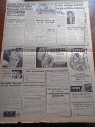 Cumhuriyet Gazetesi - 19 Temmuz 1962 - CHP İstikbaldeki Tutumu İçin Küçük Kurultayını Topluyor - Peru'da Ordu Dün Sabah Hükümet Darbesi Yaptı Ve İktidarı Ele Geçirdi - Talat Aydemir Dün 3000 Lira Kefaletle Tahliye Edildi - Jovan Koljevan Maç Seyretmek İçin 9 Defa Yurda Kaçak Olarak Girdi - Basın Davaları Yeniden Artıyor - İstanbul Valisi Niyazi Akı İlk Basın Toplantısını Dün Yaptı - Muhafız Alayı Kuruluşunun Yıldönümü Kutlandı - Gecenin Ucundaki Işık Yazan Peride Celal Yazı Dizisi - Haziran'da 2472 Köpek İtlaf Edildi - Emin Ali Çavlı - Ben Bellacılar Geçici Cezayir Hükümetinin İstifa Etmesini İstediler - Hasanoğlan'da 1941 Yılında Kurulan İrfan Yuvası Atatürk Öğretmen Okulu - 7. Uluslararası Gençlik Tiyatro Festivali Bu Yıl Ordu'da Yapılacak - Yeraltı Otoparkları Yapılacak - Can Bartu'nun Yeni Kulübü Venezia - Metin Oktay İçin Toplanan Para 101 Bin Lirayı Buldu - 4 Altın Madalya Kazanan Tek Güreşçi Hüseyin Akbaş